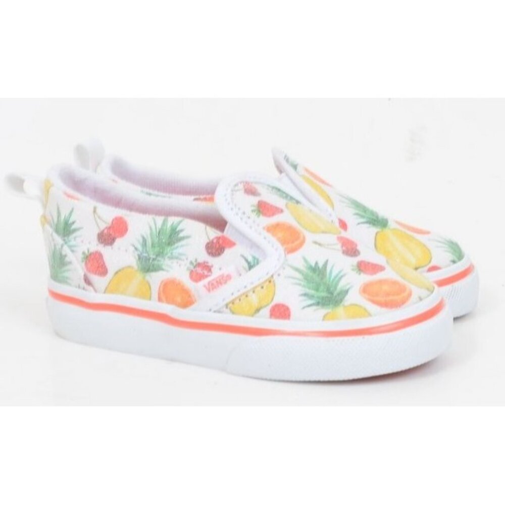 Vans Fruit Slip-on Infant Kids Sneakers Size 6 Slip-on Cherries Oranges NWT - Picture 6 of 8